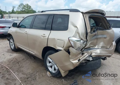 2010 Toyota Highlander Base V6 from USA, damaged, VIN 5TDZK3EH9AS018030